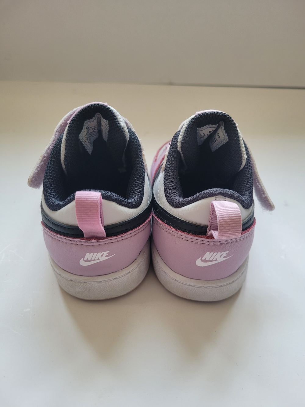 Nike Jordans Kids Pink, White and Black Low-Top Sneakers - Picture 2 of 7